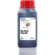 Qc Epson Ecotank L18050 Uyumlu - 250ML Bk Black Siyah