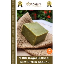 Carlburn #bıttım %100 Doğal Güzel Kokulu El Yüz Saç Vücut Orijinal Bitkisel Siirt Bıttım Sabunu 120G - 6 Adet