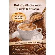 Muybieno Coffee MuyBieno Bol Köpüklü Türk Kahvesi %100 Arabica Yoğun Aromalı Geleneksel Türk Kahvesi 250 g