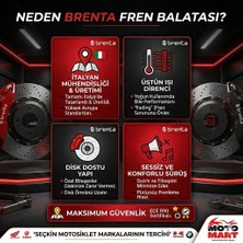 Yamaha Mt-07 Abs (2014-2020) Ön Fren Balatası BRENTA-T01217