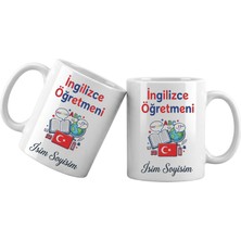 Liya Gift Collection Kişiye Özel Ingilizce Öğretmeni Kupa Bardak – Isim Yazılı Ingilizce Öğretmeni Meslek Kupası Öğretmen Hediyesi