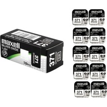 Maxell SR920SW 371 Saat ve Cihaz Pili - 10 Adet