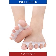 Feyza Design Beş Parmak Ayırıcı 1 Çift - Ayak Sağlığı Için Ortopedi Ürünü