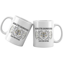 Liya Gift Collection Kişiye Özel Savcı Kupa Bardak – Isim Yazılı Hukuk Meslek Temalı Savcı Kupası