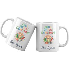 Liya Gift Collection Kişiye Özel Okul Öncesi Öğretmeni Kupa Bardak – Isim Yazılı Okul Öncesi Öğretmeni Meslek Kupası Öğretmen Hediyesi