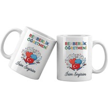 Liya Gift Collection Kişiye Özel Rehberlik Öğretmeni Kupa Bardak – Isim Yazılı Rehber Öğretmen Meslek Kupası Rehberlik Öğretmeni Hediyesi