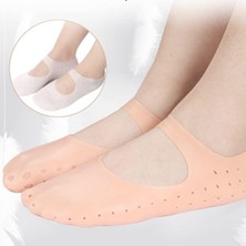 Feyza Design Silikon Çorap Ayak Bakım Jel Çorabı - Nefes Alır ve Nasır Sökücü