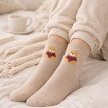 İpeksi Teddy Dikişsiz Pamuk Tenis Çorap Soket Boy - Unisex