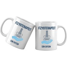 Liya Gift Collection Kişiye Özel Fizyoterapist Kupa Bardak – Isim Yazılı Fizyoterapist Temalı Meslek Kupası Fizyoterapist Hediyesi