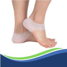 Feyza Design Silikon Topuk Çorabı Topuk Dikeni ve Topukluk Taban Yükseltici