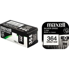 Maxell SR621SW 364 Saat ve Cihaz Pili - 1 Adet