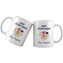 Liya Gift Collection Kişiye Özel Sınıf Öğretmeni Kupa Bardak – Isim Yazılı Sınıf Öğretmeni Meslek Kupası Öğretmen Hediyesi