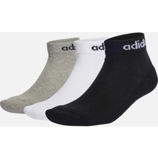 adidas Linear Ankle Cushioned (3 Pairs) FW23 Unisex Çorap