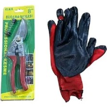 Mobilreyon Bağ Bahçe Bakım Budama Makası -Eldiven Hediyeli