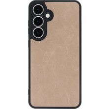 Esranın Dünyası Newface Samsung Galaxy S24 Fe Kılıf Aras Deri Kapak - Pudra RSSH34-ESRDNS