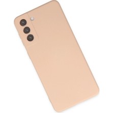 Esranın Dünyası Newface Samsung Galaxy S21 Fe Kılıf Nano Içi Kadife Silikon - Pudra RSSH34-ESRDNS