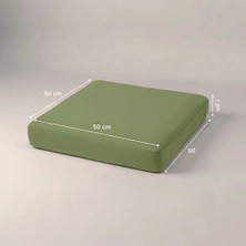 Gullfoss Yeşil Bahçe Minderi- Balkon Minderi Bank Minderi 50X50X7 cm