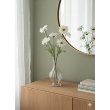 Miha Deco Papatya 4 Kafalı Beyaz Zarif Çiçek