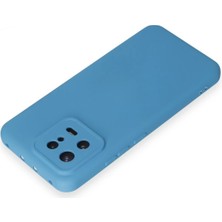 Esranın Dünyası Newface Xiaomi Mi 13 Kılıf Nano Içi Kadife Silikon - Mavi RSSH34-ESRDNS