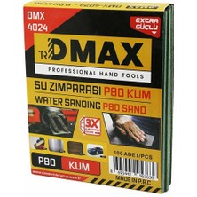 Esranın Dünyası 100 Adet P80 Kum - Kağıt - Su Zımparası - 230X280MM - Kullanım= Boya - Metal - Ahşap - Oto (4887)