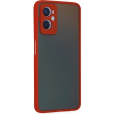 Esranın Dünyası Newface Oppo A96 Kılıf Montreal Silikon Kapak - Kırmızı RSSH34-ESRDNS