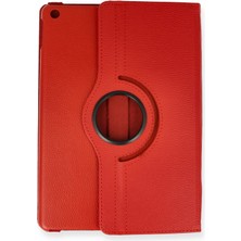 Esranın Dünyası Newface iPad Pro 11 (2024) Kılıf 360 Tablet Deri Kılıf - Kırmızı RSMRK34-ESRDNS