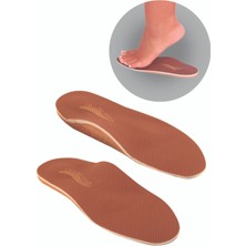 Feyza Design Yumuşak Deri Tabanlık - Topuk Için Ortopedik Destek (30-35)