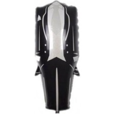 Feyza Design Fırsat Ayı Damatlık Folyo Balon 75 cm - Beyaz