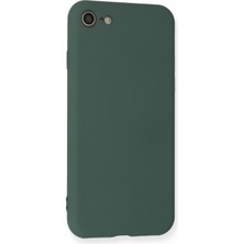 Esranın Dünyası Newface Iphone 7 Kılıf Nano Içi Kadife Silikon - Koyu Yeşil RSSH34-ESRDNS