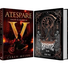 İndigo Kitap Bronz 5 Ölüm Ciltli ve Ateşpare 1 Canavar Mı Kahraman Mı? Ciltli Ceren Melek 2li Set