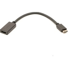 Levels Mini HDMI To HDMI Çevirici Kablo 20CM HDMI 2.0 4K 60Hz