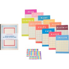 Asterias Atölye Masaüstü Planlama Seti – Dreams And Deadlines Defter & Tarihsiz Takvim