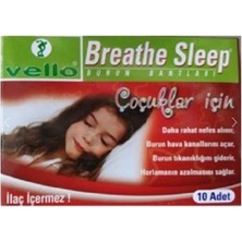 Vello Breathe Sleep Burun Bandı Çocuk Için 10 Adet