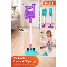 Yıldırım Oyuncak 50 cm Oyuncak Süpürge – Pilsiz Çocuk Temizlik Oyuncağı | Eğitici Evcilik Oyuncağı