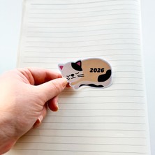 Asterias Atölye Kedili Sticker Takvim -3'lü Set
