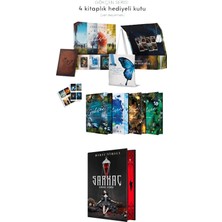 Ephesus Yayınları Gökçen Serisi 4 Kitap Yan Boyalı Kutulu ve Sarkaç 1 Kurma Bebek Ciltli Yan Boyamalı