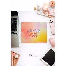 Duxy Motto Yazılı Mouse Pad, 23X19 Cm, Kaymaz Taban, Ev, Ofis ve Oyun Için Rahat ve Yumuşak Mousepad