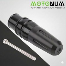 Motonum Vespa Gts 125  Egzoz Koruma TAKOZU-SIYAH-MEK1419