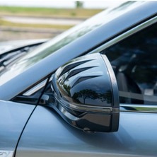 Byd Atto 3 Modeli Için Piano Black Ayna Kapağı %100 Uyum-Yüksek Kalite