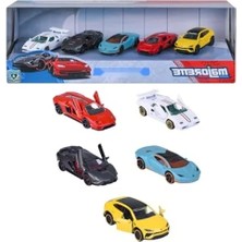 Esranın Dünyası 5 Adet Lamborghini Araç Seti - 7,5 Cm, Koleksiyonluk Döküm Metal