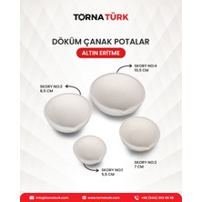 Torna Türk Çanak Pota -Altın Eritme Potası