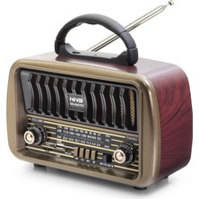Esranın Dünyası Bluetooth Nostaljik Hoparlör Fm 21.3 x 8.9 x 14.6 cm NS8067BT RSPRP34-ESRDNS