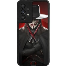 BG AKSESUAR Samsung Galaxy A73 Uyumlu Vendetta Tasarımlı Glossy Premium Kılıf