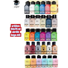 Artdeco 30X75 ml Akrilik Boya Seti Komple Set 30 Renk