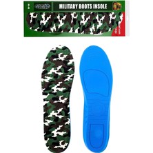 Feyza Design Kamuflaj Hafızalı Askeri Tabanlık - Taban Desteği ve Konfor