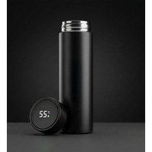 vegahediye v vega Dereceli Paslanmaz Çelik Termos Siyah Renk 450ML