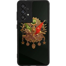 BG AKSESUAR Samsung Galaxy A73 Uyumlu Osmanli Tugrasi Tasarımlı Glossy Premium Kılıf