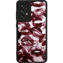 BG AKSESUAR Samsung Galaxy A73 Uyumlu Dudak Tasarımlı Glossy Premium Kılıf