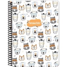 Keskin Color Keskin 16,5X22,5 100 Yp.çizgili Karton Kp.spr.animal Friends Defter (1 Adet)