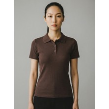 Minosora Penye Modal Polo Yakalı T-Shirt